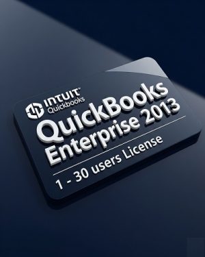 Quickbooks Enterprise 2013 • Quickbooks Desktop Enterprise 2013 • Quickbooks Enterprise Solutions 2013 • Quickbooks Enterprise Accountant 2013