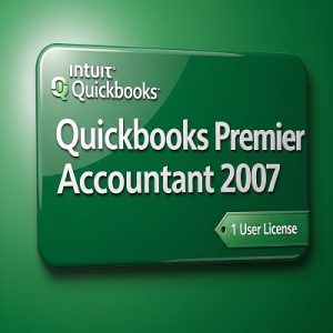 Quickbooks Premier 2007 • Quickbooks Pro 2007 • Quickbooks Desktop Premier Accountant 2007 • Quickbooks Desktop Pro 2007 • Quickbooks 2007